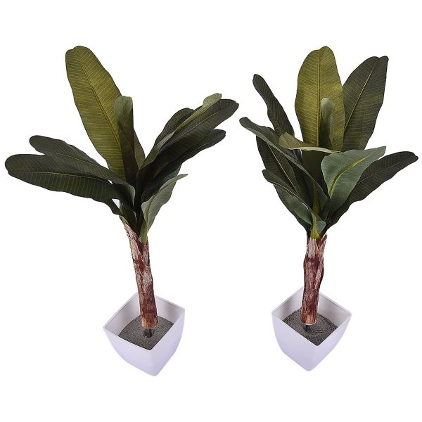 Artificial Banana Plant small Pair