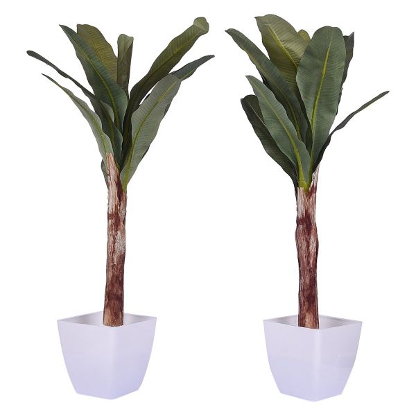 Artificial Banana Plant small Pair