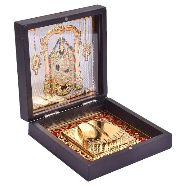Balaji Charan Paduka Pooja Box