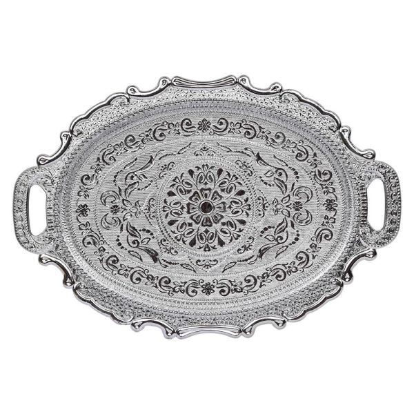 Classic Tray Silver Finish