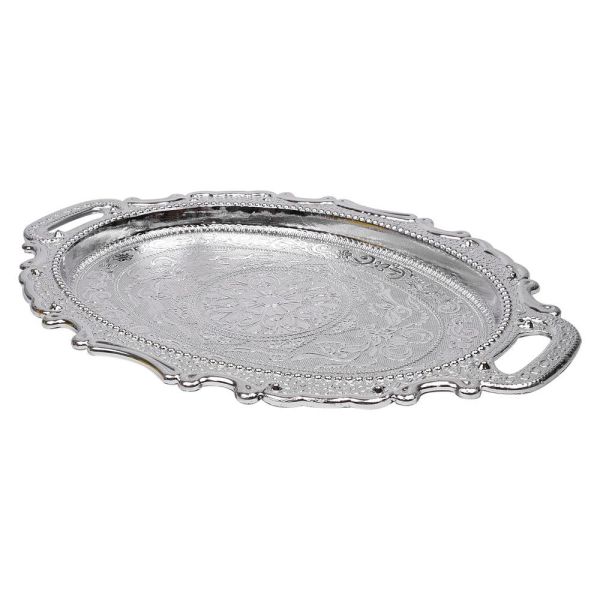 Classic Tray Silver Finish