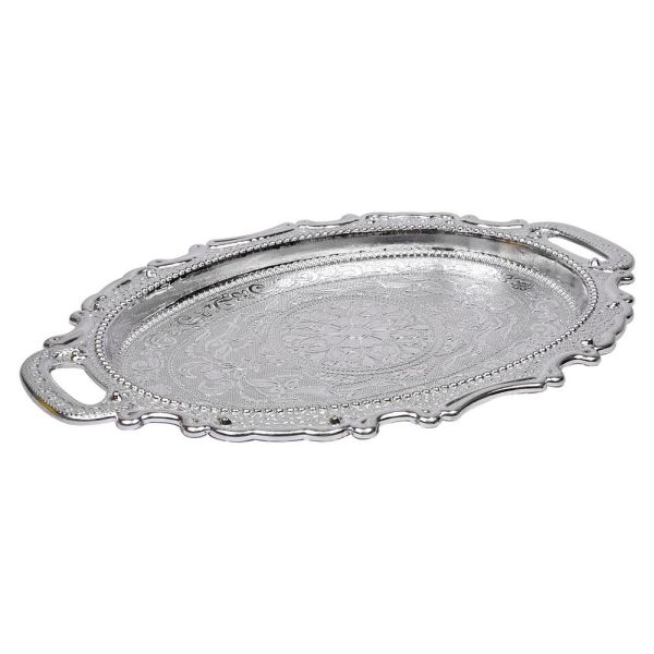 Classic Tray Silver Finish