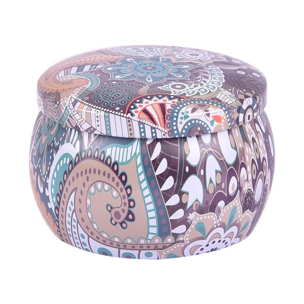 Decorative Matka Tin Boxes Assorted 12 pc Pack