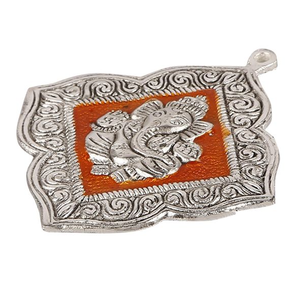 Ganesh Hanging Floral Orange