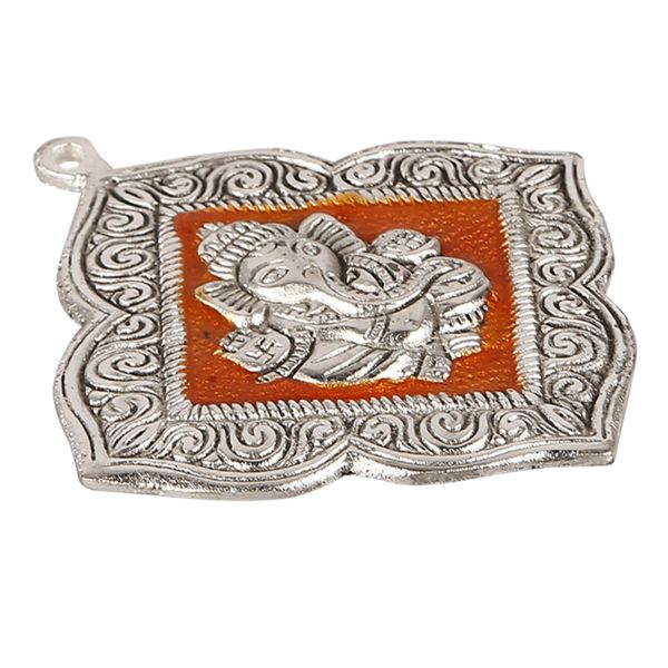 Ganesh Hanging Floral Orange