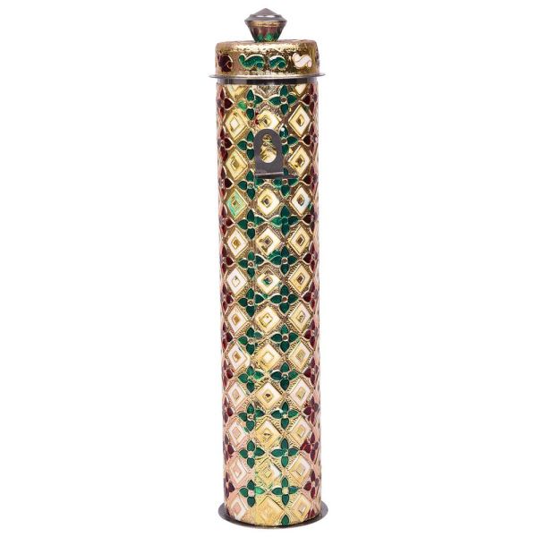 Minakari Agarbatti Storage Box