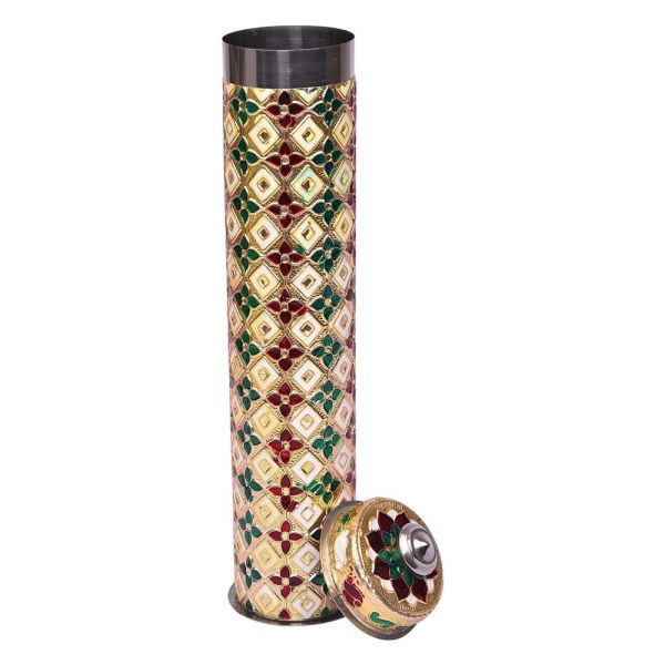 Minakari Agarbatti Storage Box