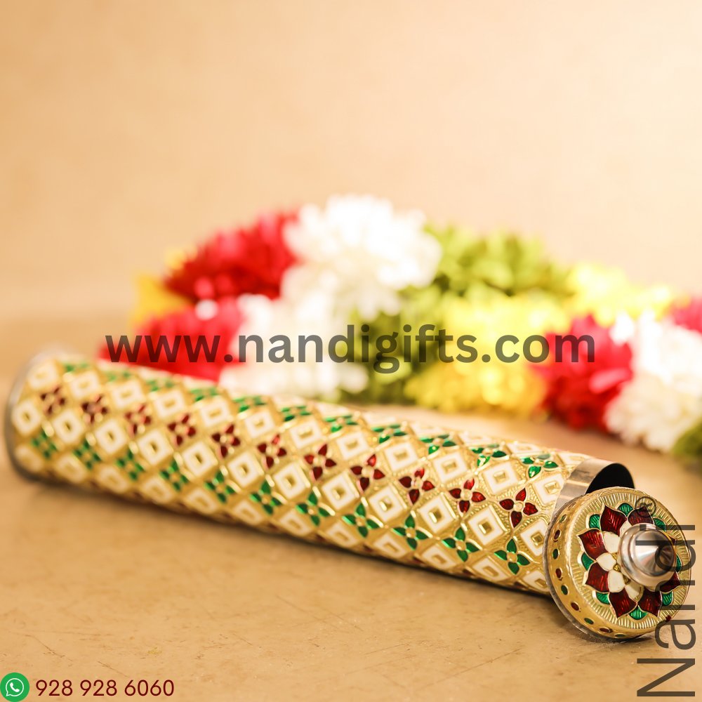 Minakari Agarbatti Storage Box