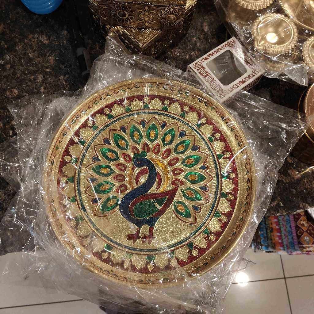 Minakari Pooja Thali Spl No 11