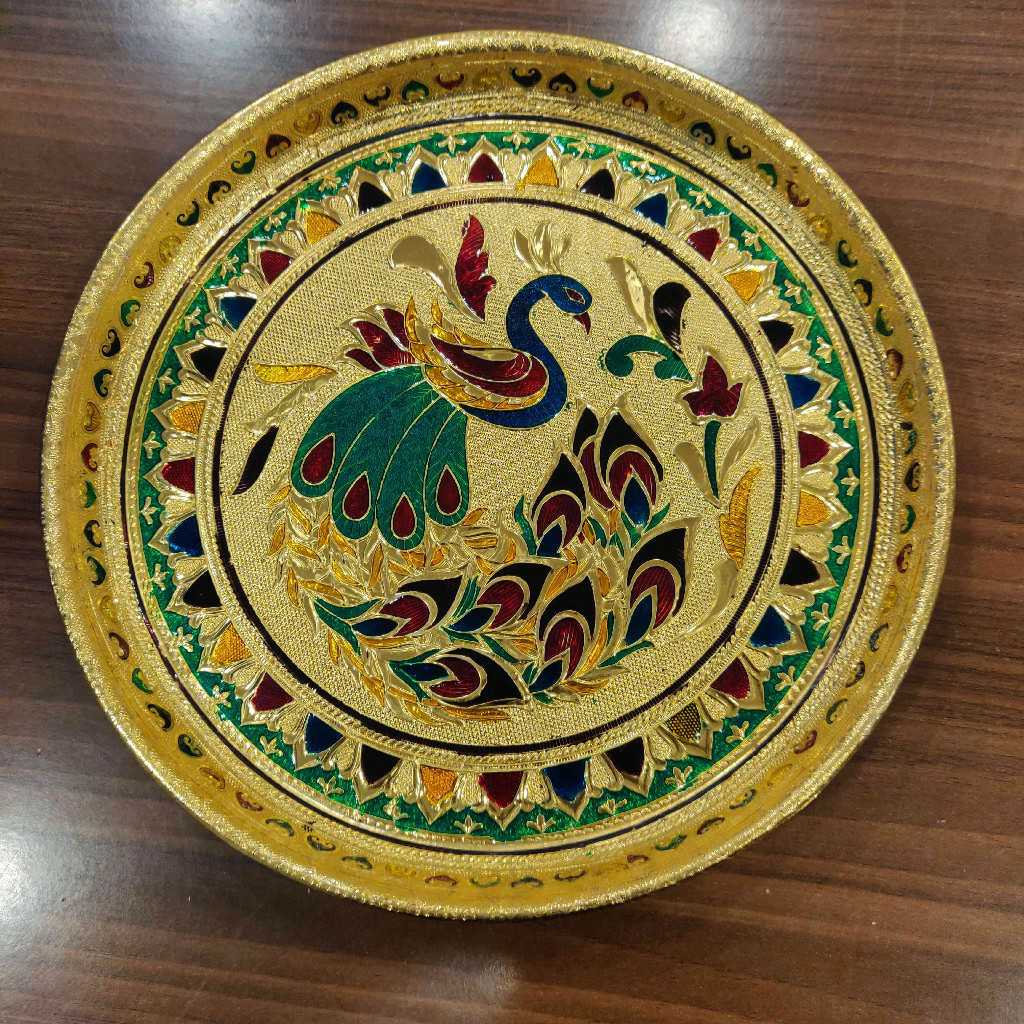 Minakari Pooja Thali Spl No 11