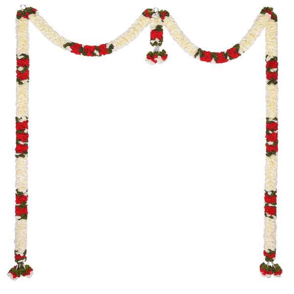 Toran Doorset Apurva White