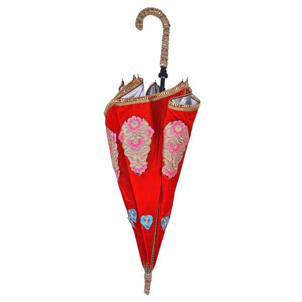 Wedding Velvet Kashi Yatra Set Red(Random Designs)