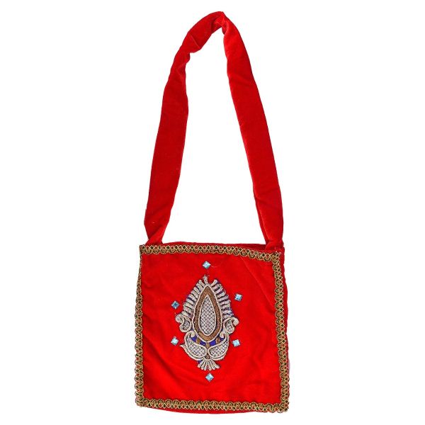 Wedding Velvet Kashi Yatra Set Red(Random Designs)