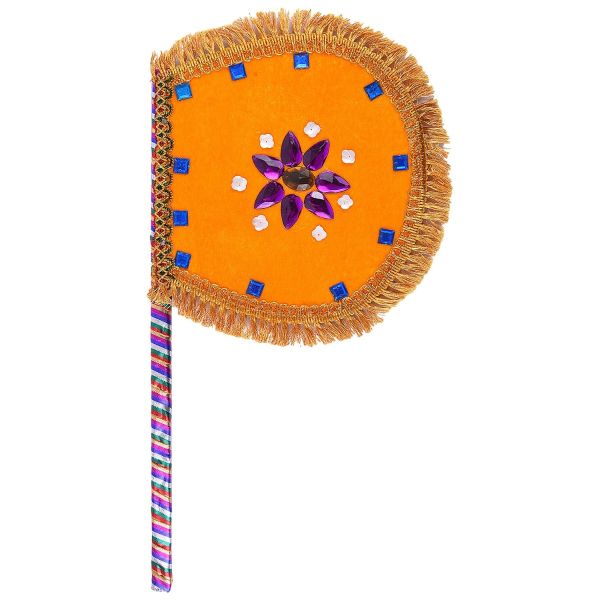 Wedding Velvet Kashi Yatra Set Yellow (Random Designs)