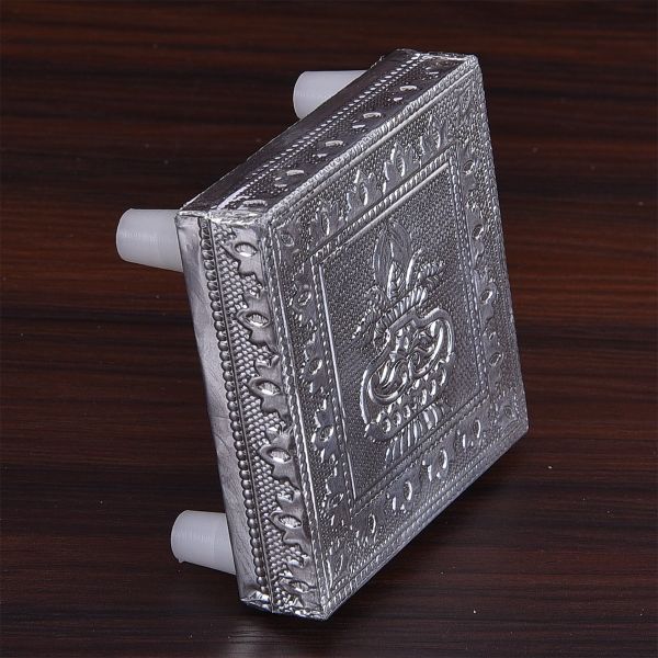 Whitemetal Pooja Chowki 3