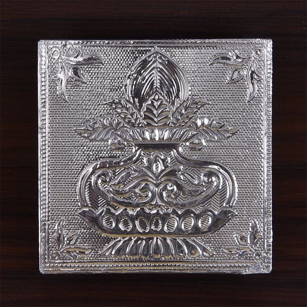 Whitemetal Pooja Chowki 4