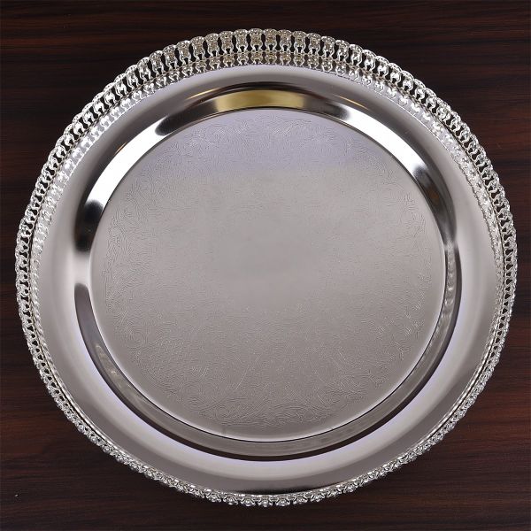 German Silver Plate Imported Big 12