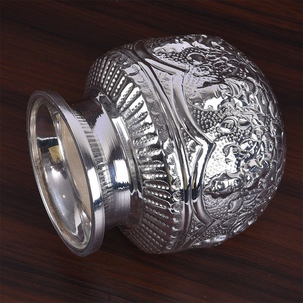 German Silver Kalash Ashtalakshmi Big