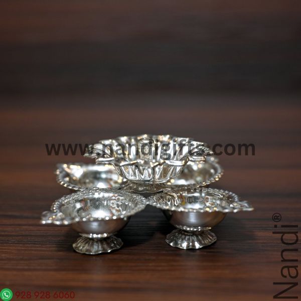 German silver panch deepak