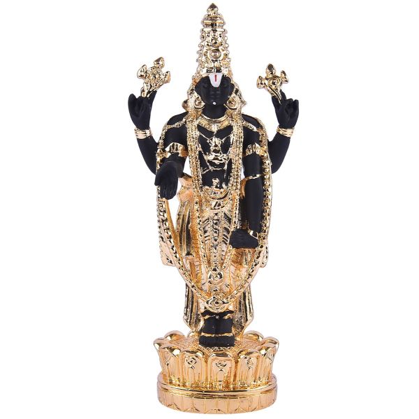 Gold Plated Balaji Idol 8