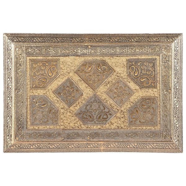 Golden Oxidized Chowki 12x8