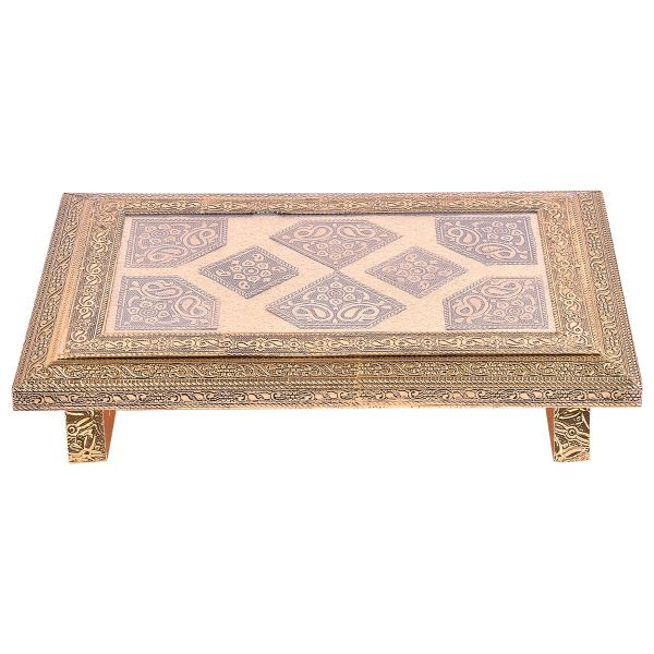 Golden Oxidized Chowki 12x8