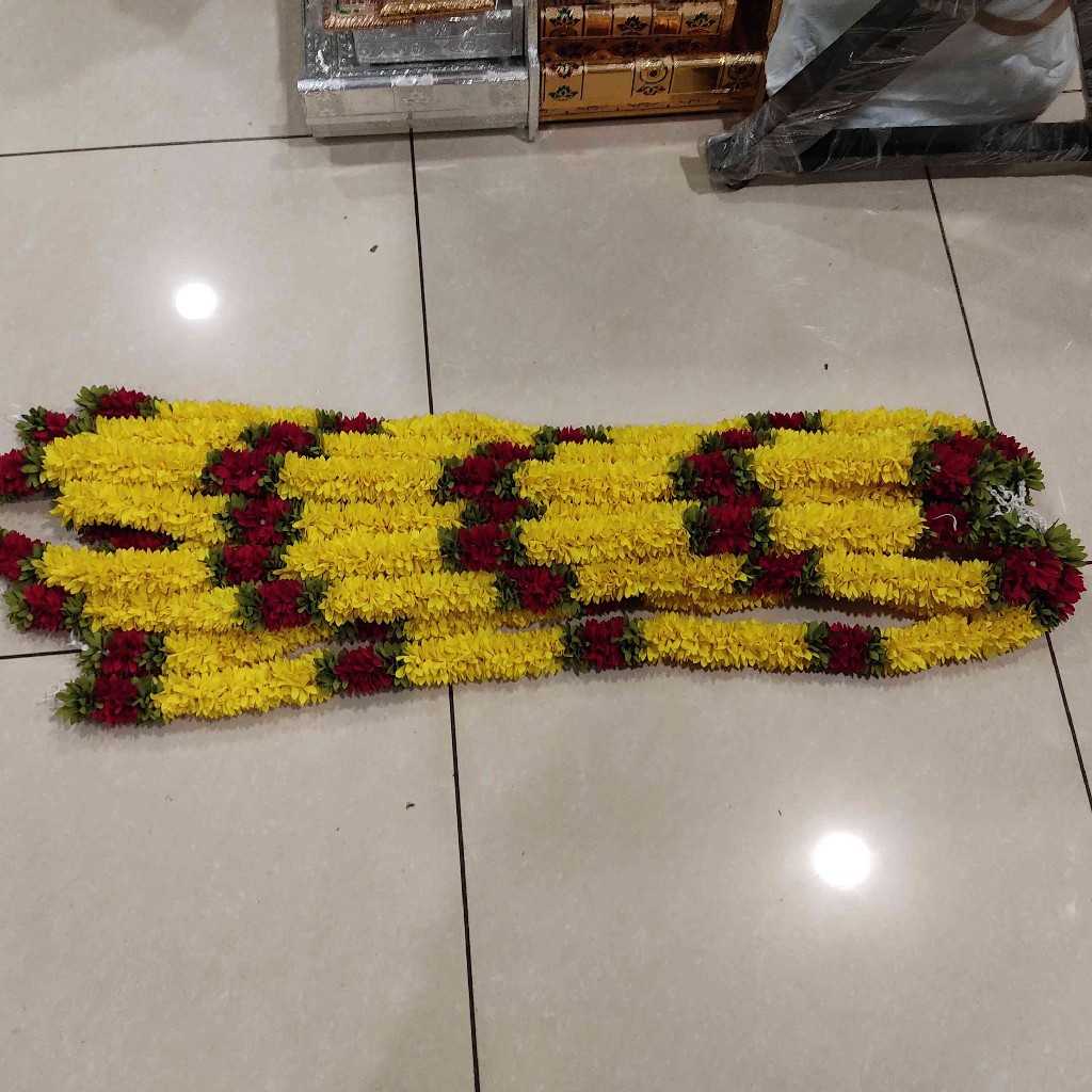 Jasmine Mala String Yellow Red