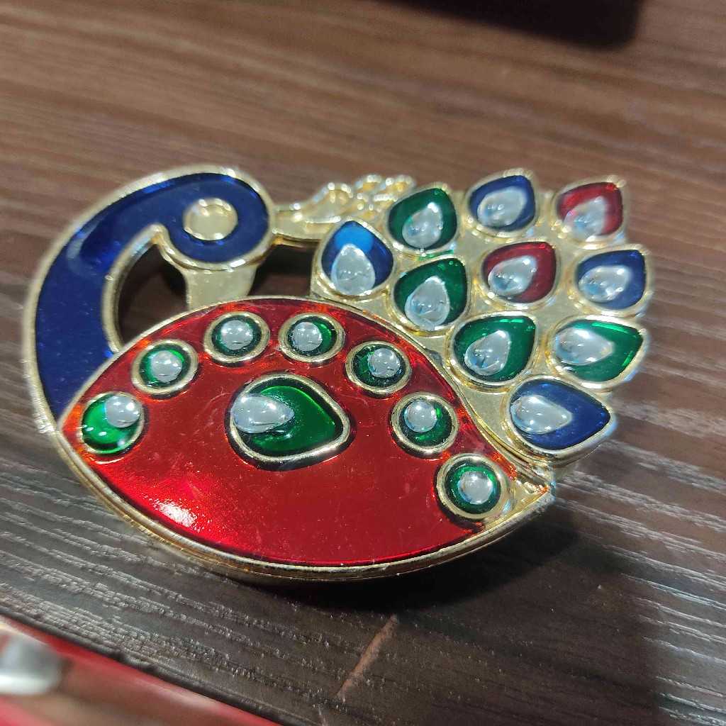 Peacock kumkum box