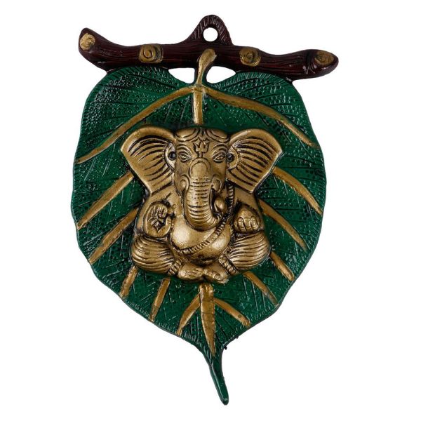Peepal Leaf Ganesh Wall Hanging