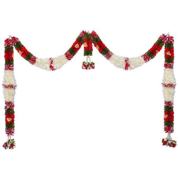 Sooraj Mukhi Doorset Toran Pink