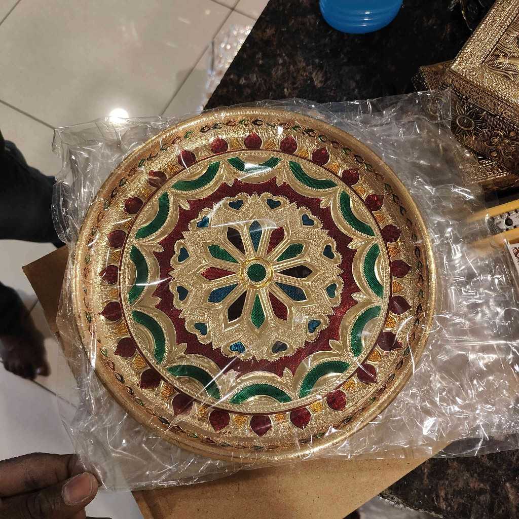 Minakari Pooja Thali Spl No 10