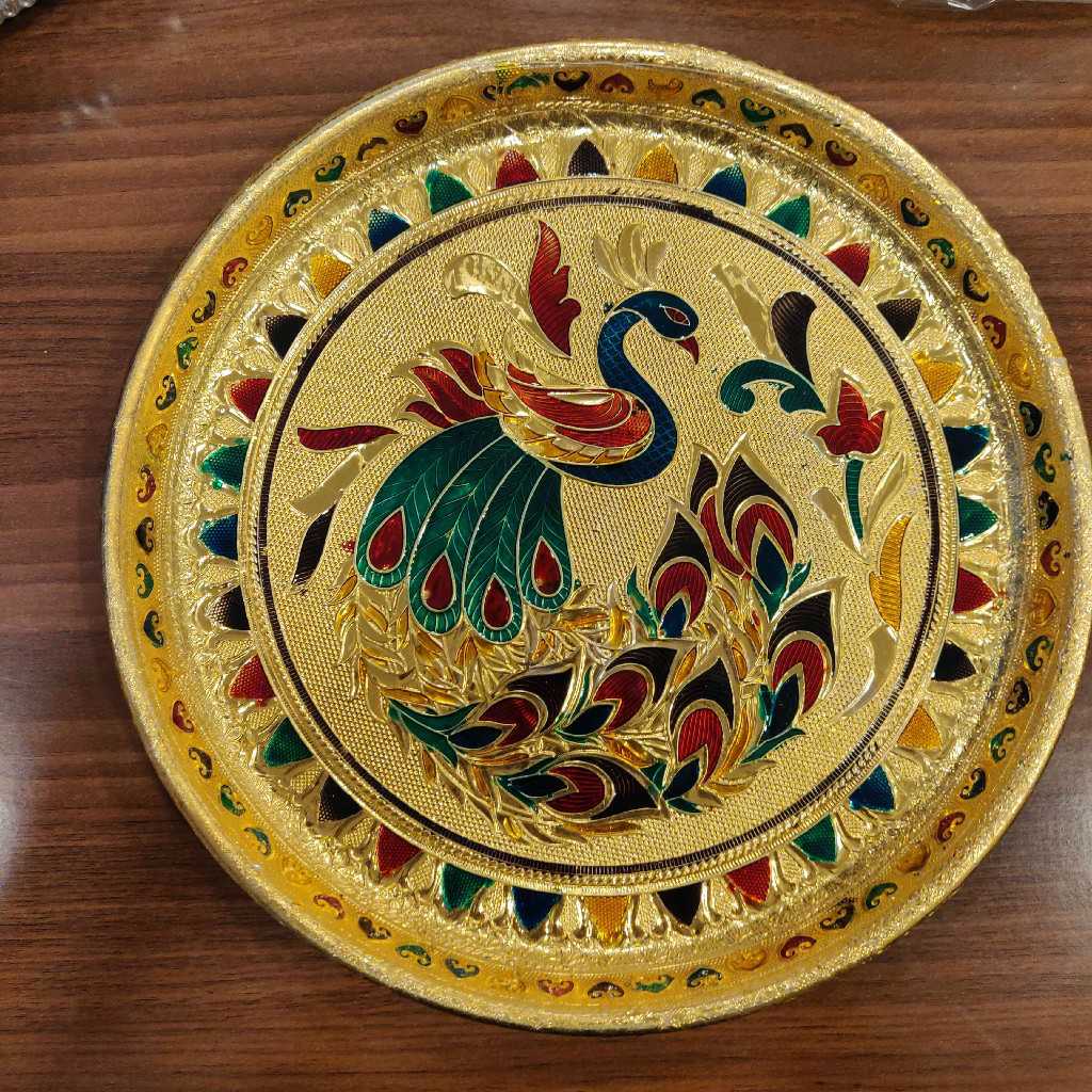 Minakari Pooja Thali Spl No 10