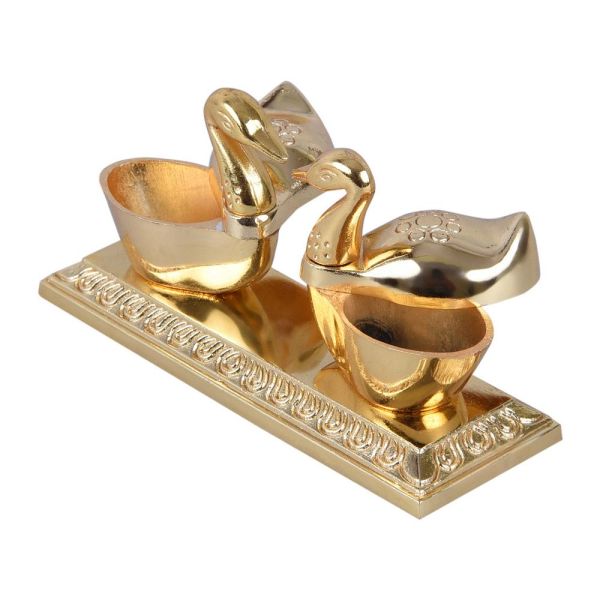 Swan KumKum Box Twin