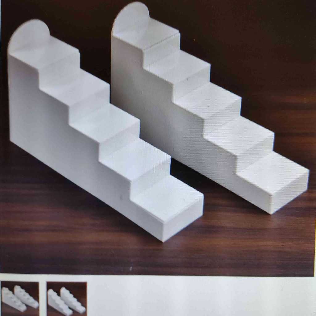 ACRYLIC STEPS WHITE