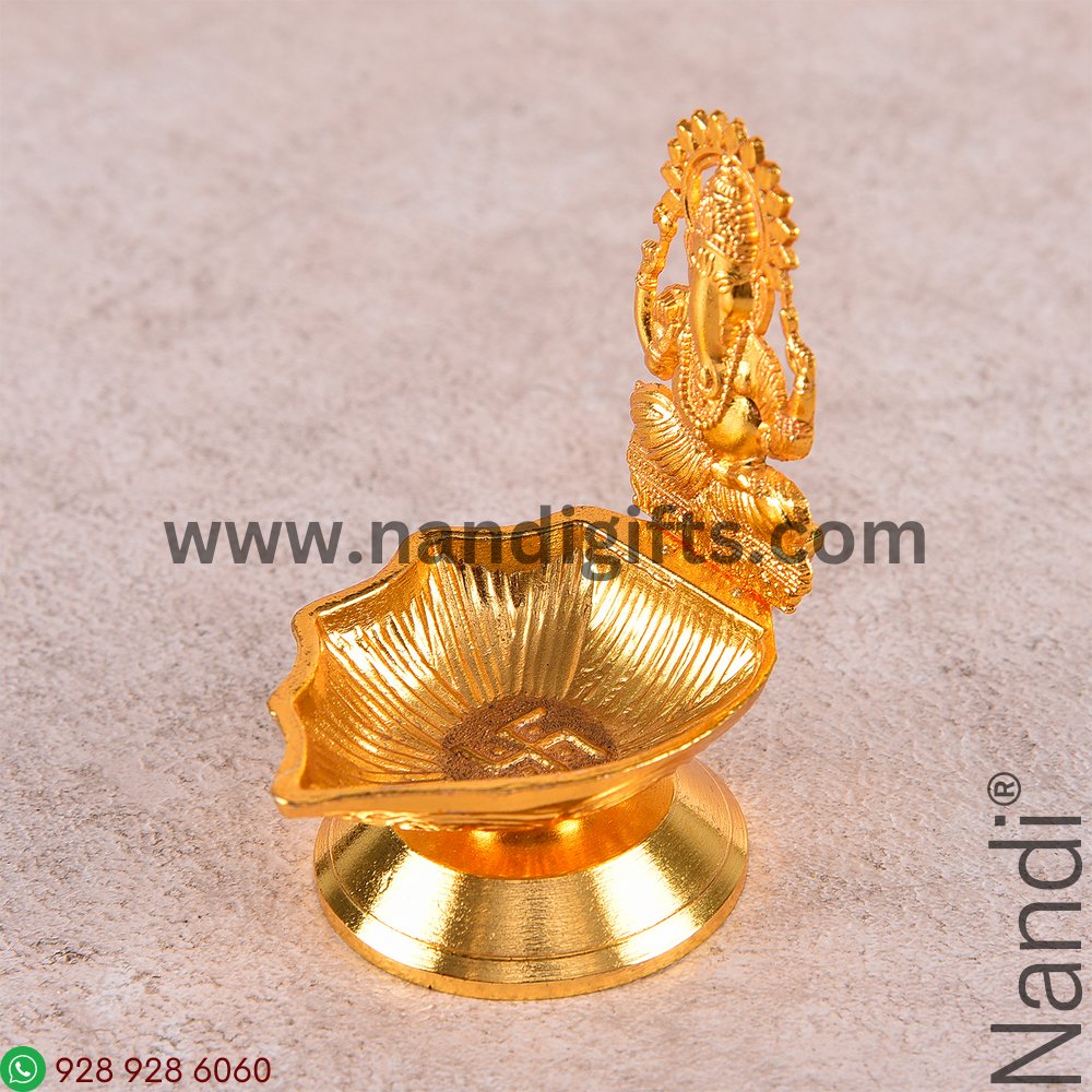 GANESH DIYA GOLDEN