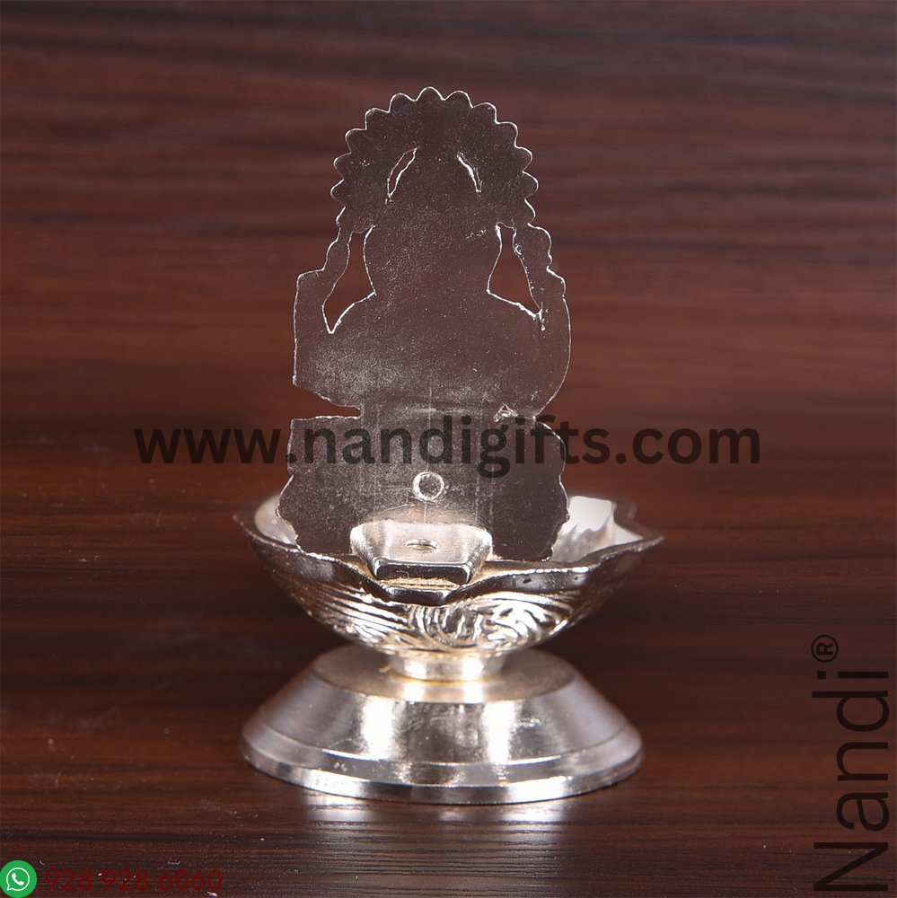 GANESH DIYA SILVER