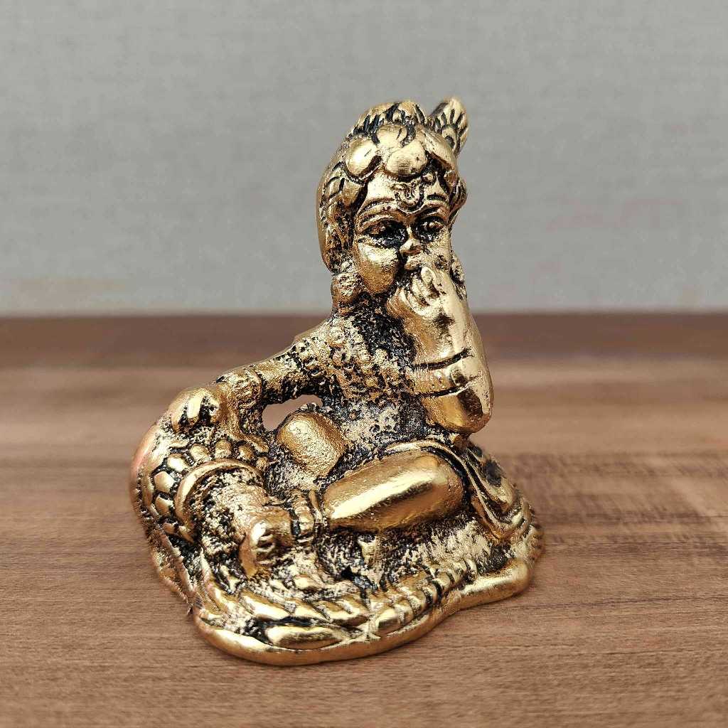 LADDU GOPAL MINI GOLDEN ANTIQ
