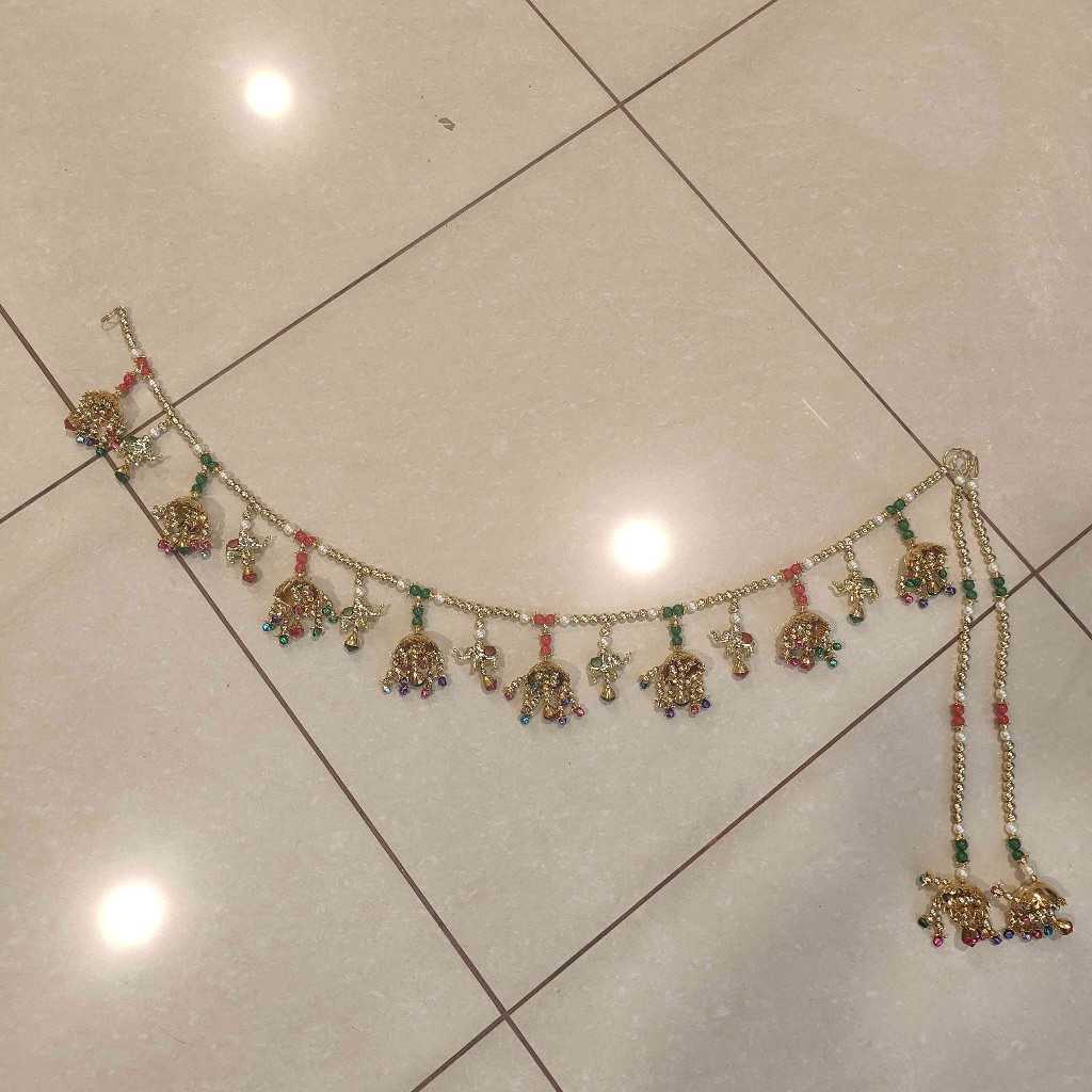 GOLDEN UMBRELLA ELEPHANT TORAN