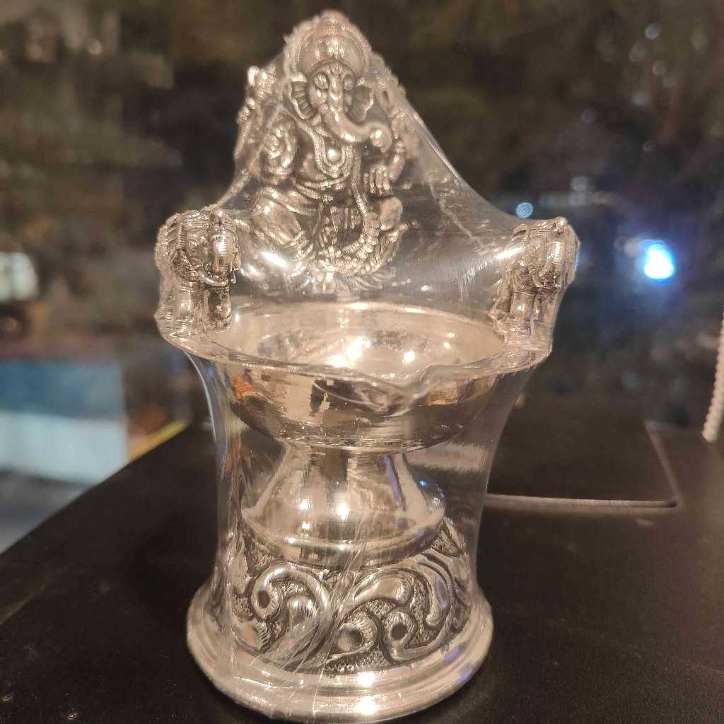 GS ANTIQ GANESH ELEPHANT DIYA