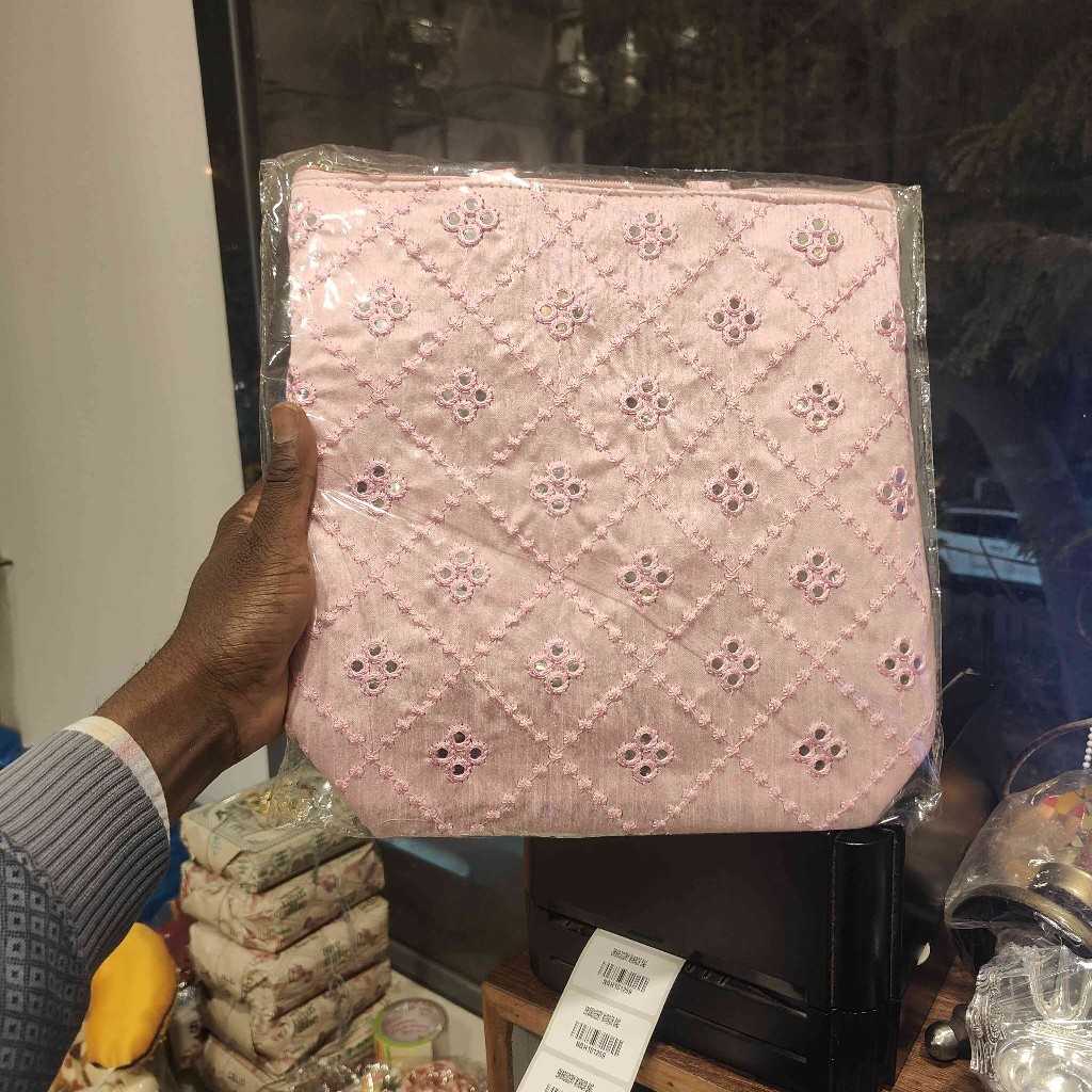 EMBROIDERY MIRROR BAG