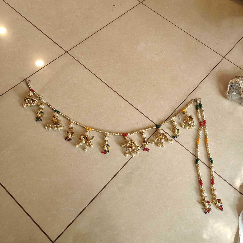 MULTI COLOUR ELEPHANT UMBRELLA TORAN