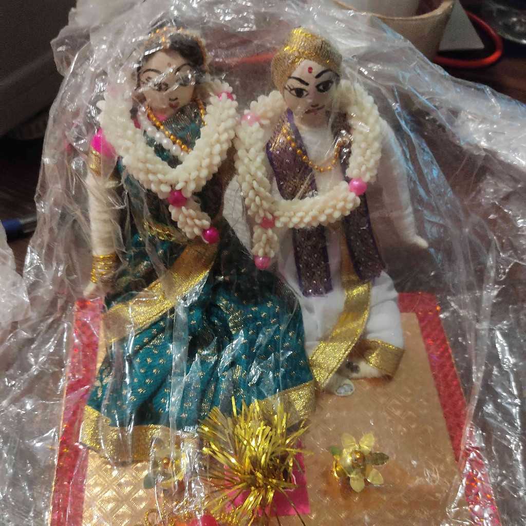 Marriage Couple Doll Set