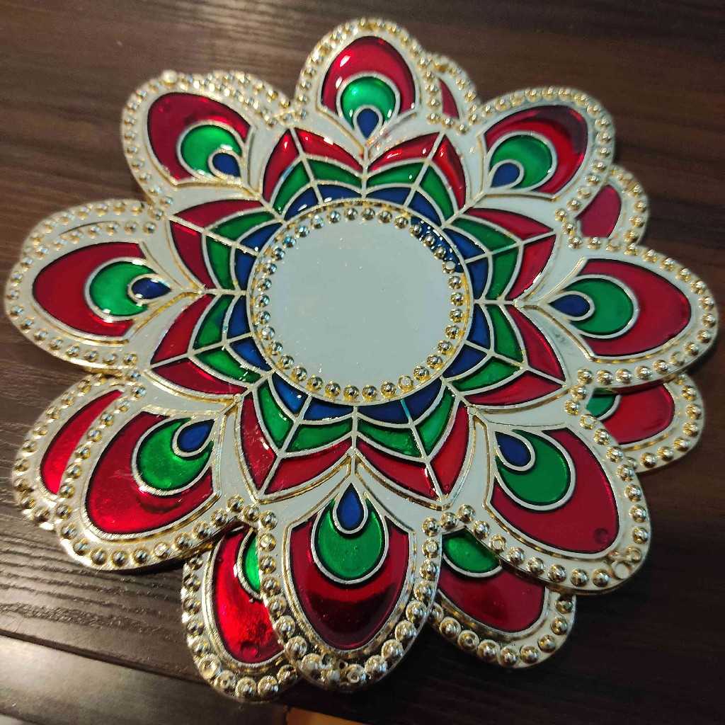 RANGOLI DEEPA PLATE