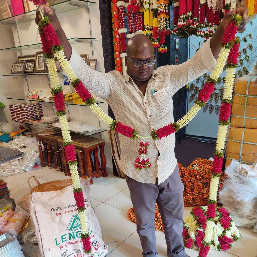 Jasmine Door Set Maroon