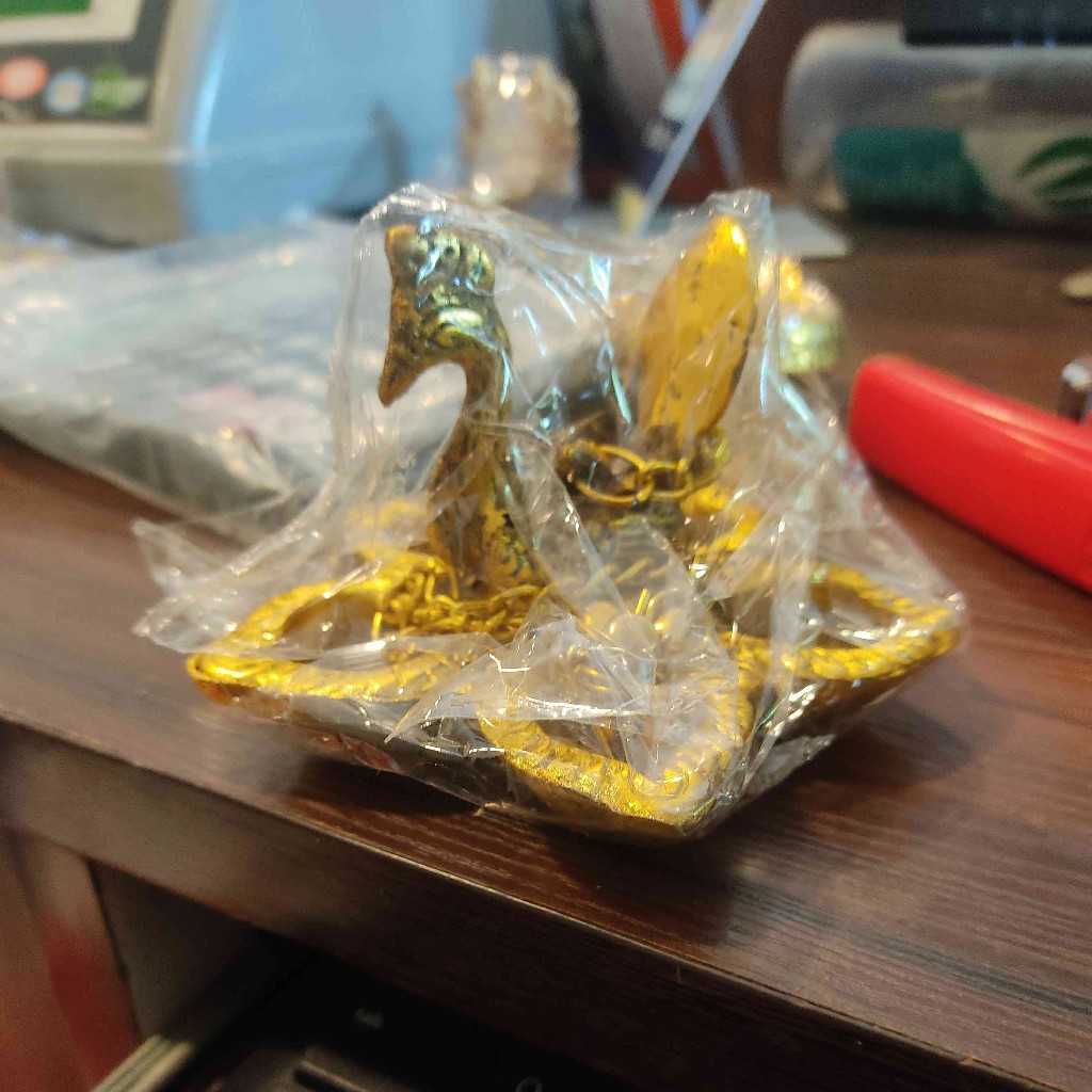 Swan Gold Deepa With Hanging