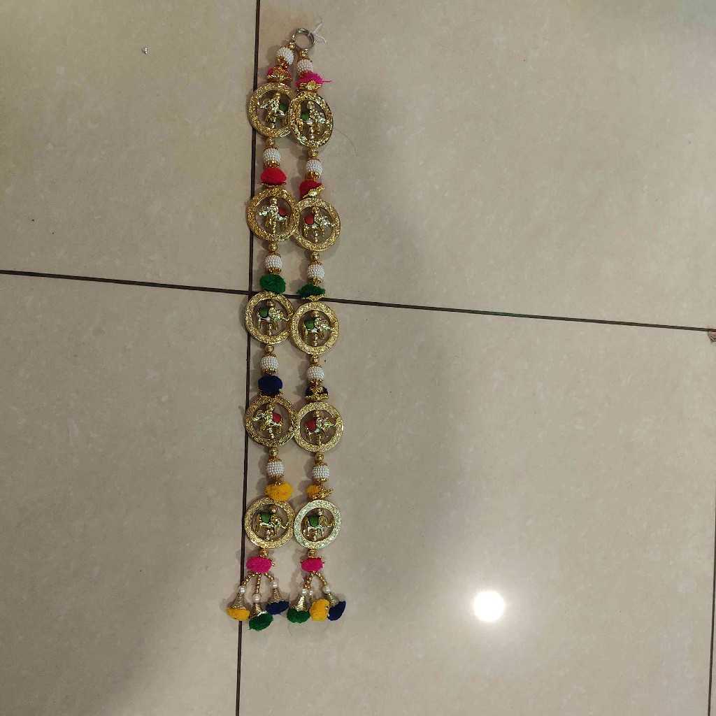 Door side hangings with beads