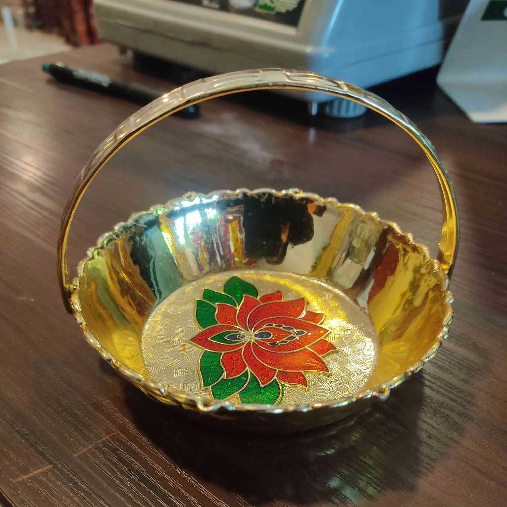 Lotus Basket Minakari Mini