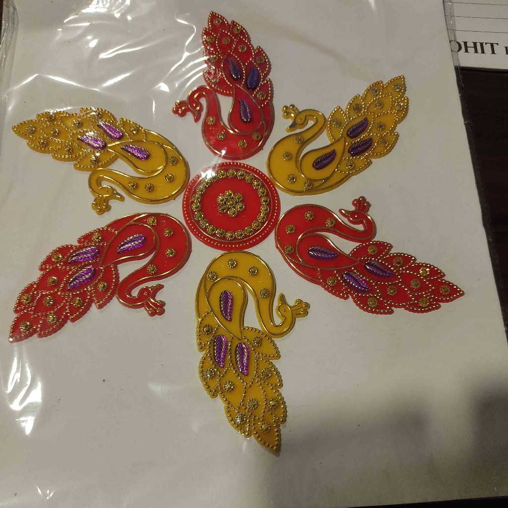Peacock Rangoli