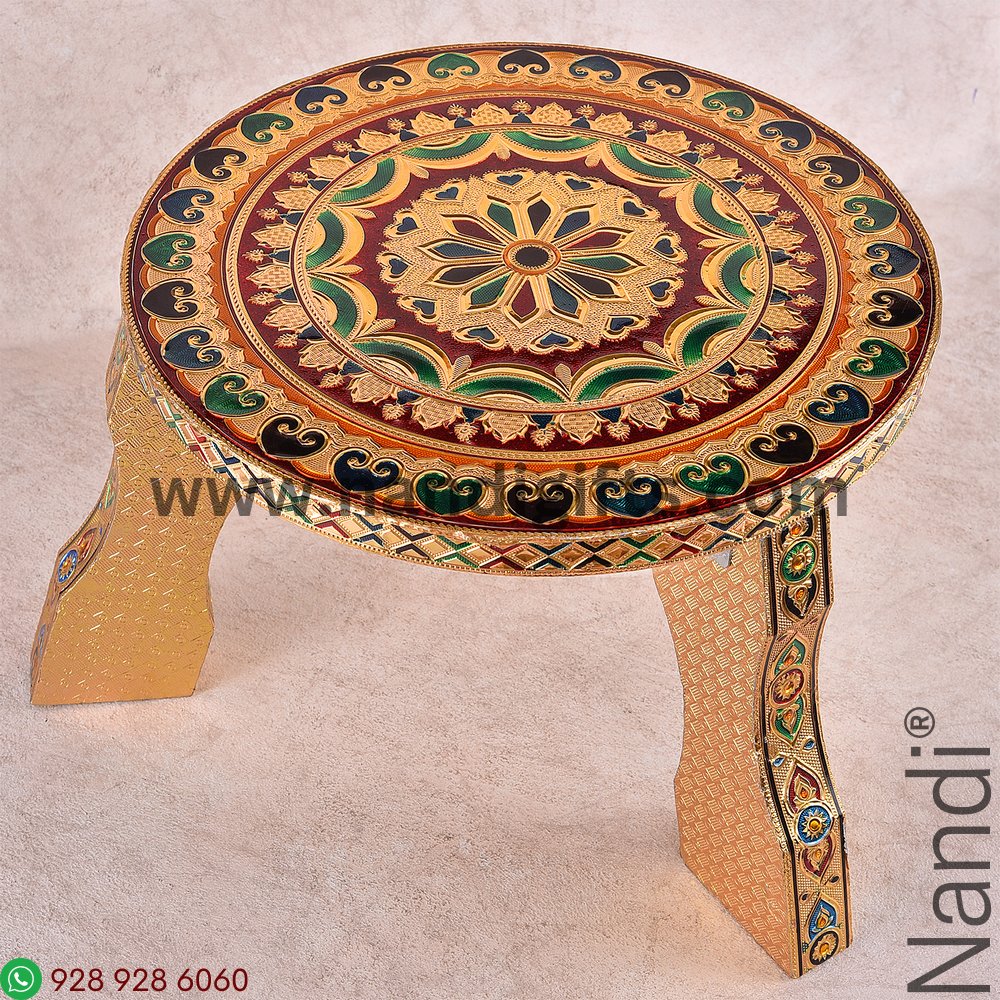 Minakari Mukkali Stand 12 Inch