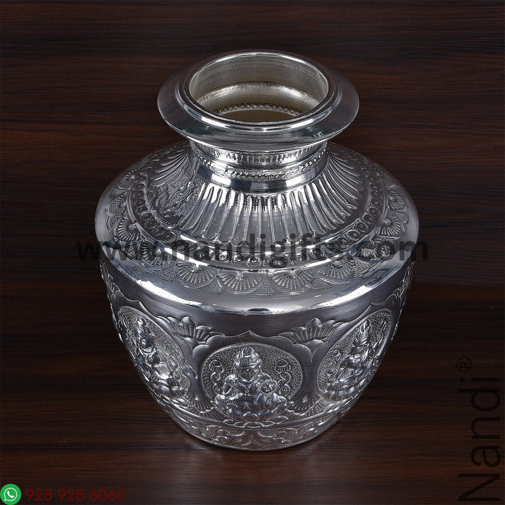 GERMAN SILVER ASTALAKSHMI KODAM MEDIUM